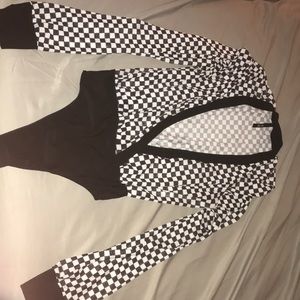 DOLLSKILL CHECKERED BODYSUIT
